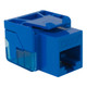 CAT5e RJ45 Keystone Jack for EZ® Style - Blue, Single IC1078E5BL CAT5e RJ45 Keystone Jack for EZ® Style - Blue, Single IC1078E5BL
